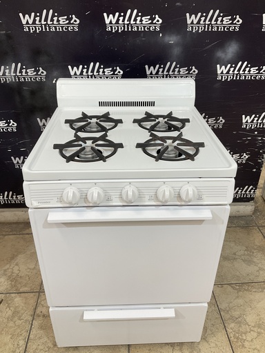 [104877] Premier Used Natural Gas Stove 24inches (White)