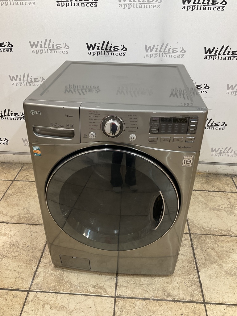LG Used Washer Front-load 27inches (Grey) 