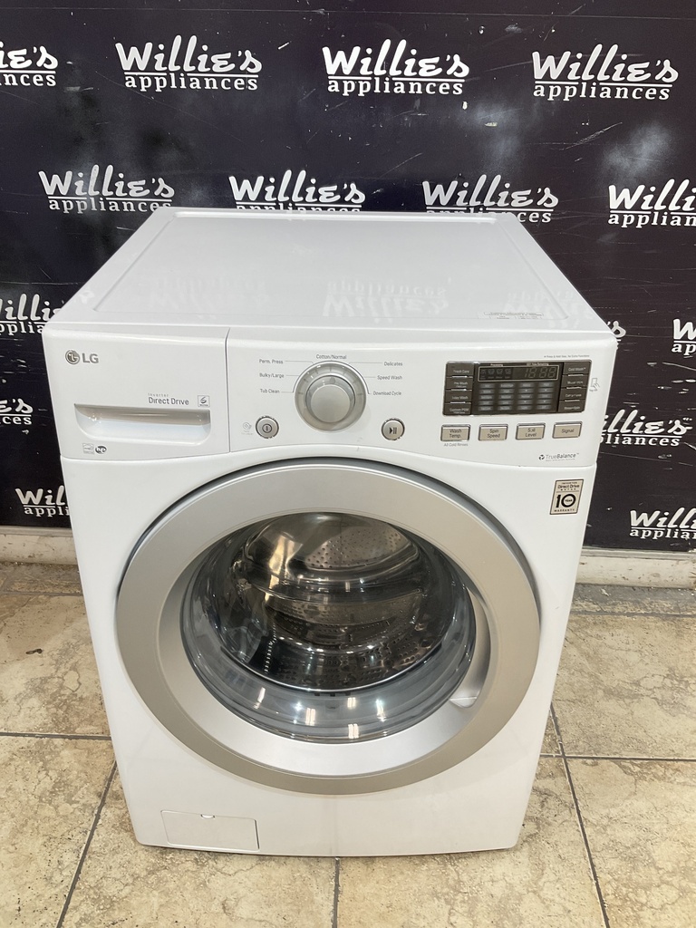 Lg Used Washer Front-load 27inches (White) 