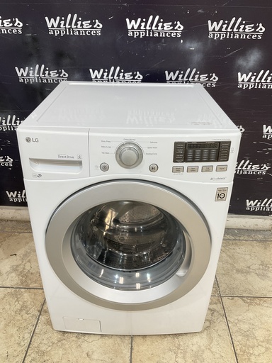 [104893] Lg Used Washer Front-load 27inches (White) 