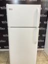 Frigidaire Used Refrigerator Top and Bottom 30x66 (White) 