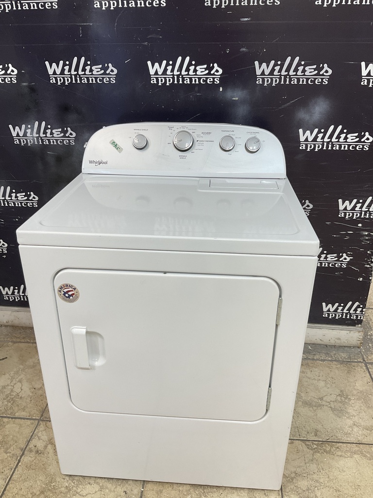 Whirlpool Used Natural Gas Dryer 29inches (White)