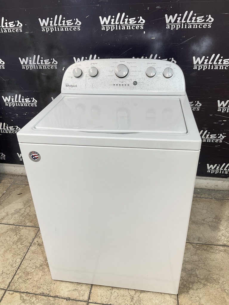 Whirlpool Used Washer Top-load 27inches (white)