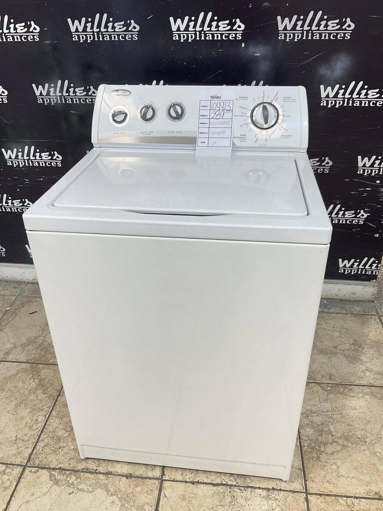 Whirlpool Used Washer Top-load 27inches (White) 
