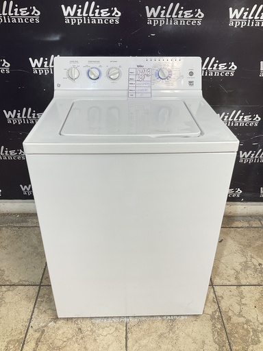 [104928] Ge Used Washer Top-load 27inches (White) 