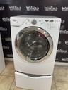 Whirlpool Used Washer Front-load 27inches (white) 