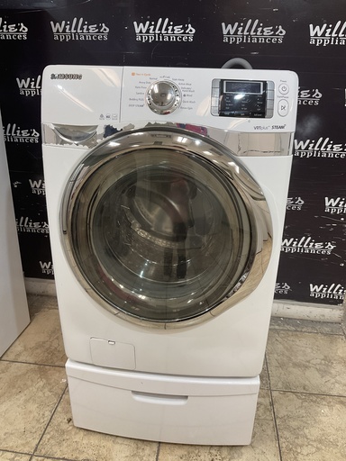 [104967] Samsung Used Washer Front-load 27inches (White) 