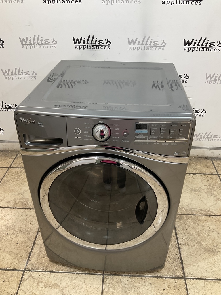 Whirlpool Used Washer Front-load 27inches (grey) 