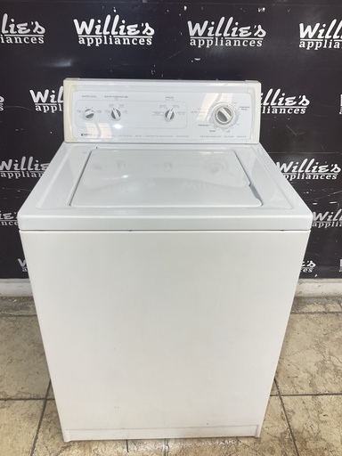 [105004] Kenmore Used Washer Top-load 27inches (White) 