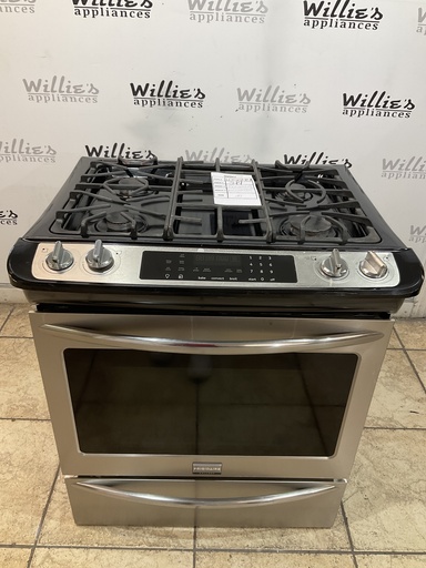 [105044] Frigidaire Used Natural Gas Stove 30inches (stainless steel) 