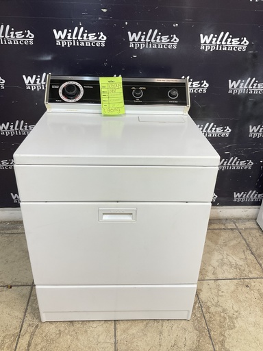 [105049] Whirlpool Used Electric Dryer 220volts (30 AMP) 29inches {3 prong} (White) 