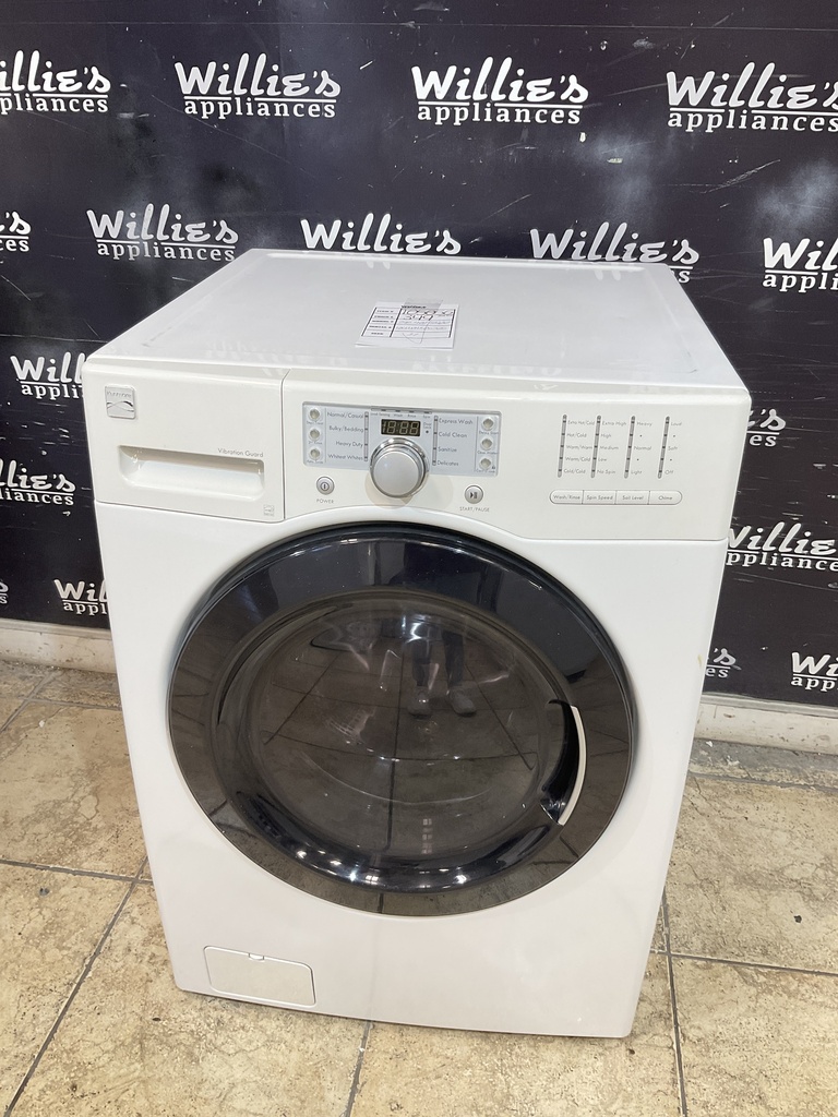 Kenmore Used Washer Front-load 27inches (White) 
