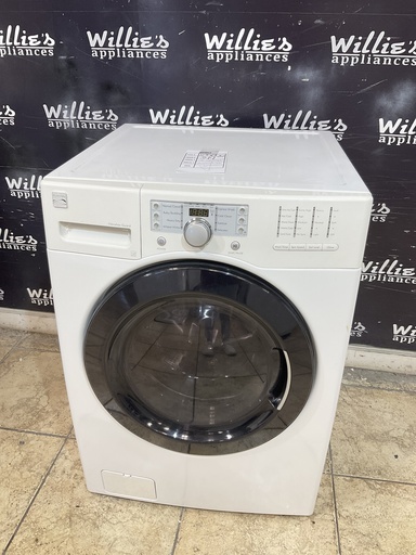 [105056] Kenmore Used Washer Front-load 27inches (White) 