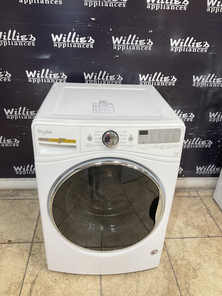 Whirlpool Used Washer Front-load 27inches (White) 