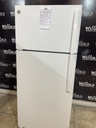Ge Used Refrigerator Side By Side 28x64 1/2” (White) 