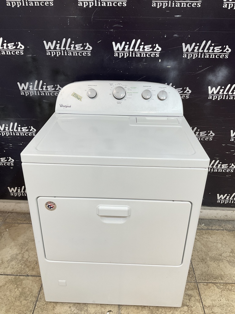 Whirlpool Used Natural Gas Dryer 29inches (white) 