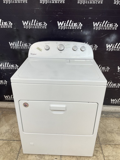 [105075] Whirlpool Used Natural Gas Dryer 29inches (white) 