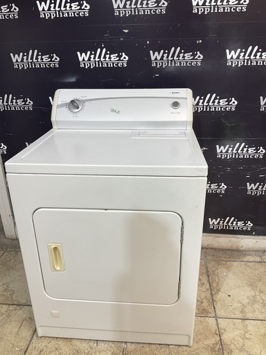 [105079] Kenmore Used Natural Gas Dryer 29inches (White) 