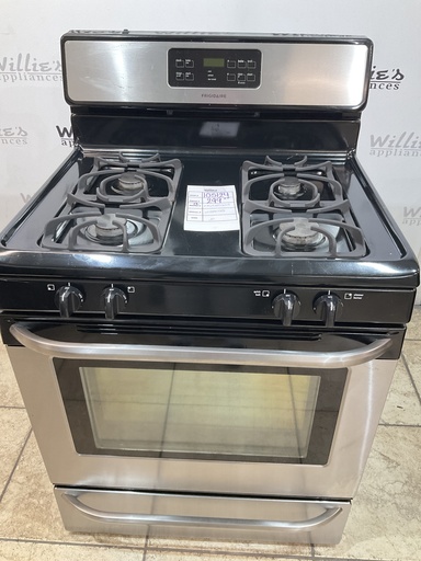 [105124] Frigidaire Used Natural Gas Stove 30inches (Stainless Steel) 