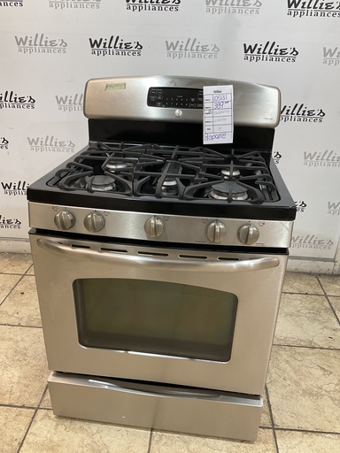 [105131] Ge Used Gas Propane Stove 30inches (Stainless Steel) 