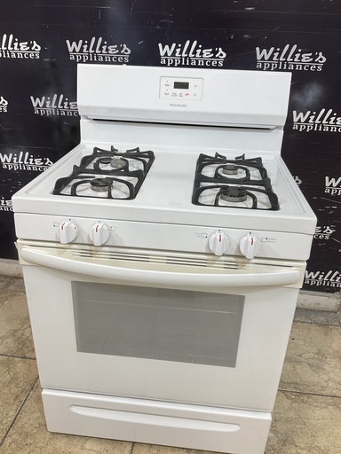 [105141] Frigidaire Used Natural Gas Stove 30inches (white) 