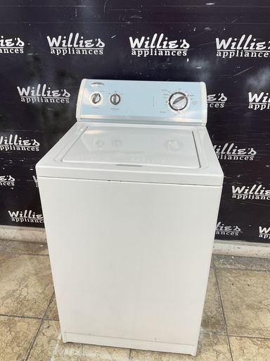 [105178] Whirlpool Used Washer Top-load 24inches (White) 