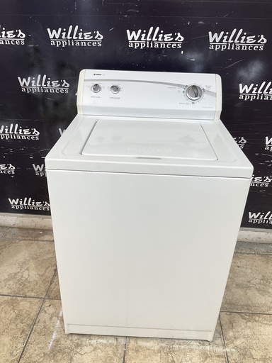 [105186] Kenmore Used Washer Top-load 27inches (white) 