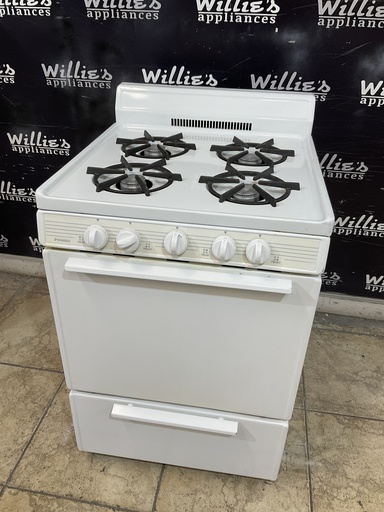 [105189] Premier Used Natural Gas Stove 24inches (white) 