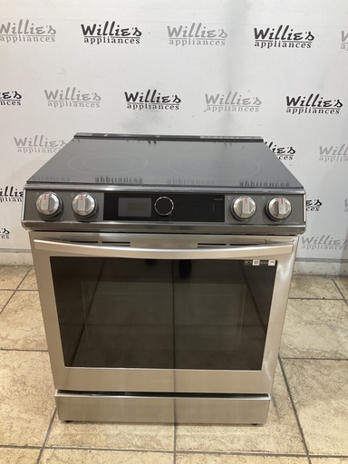 [105182] Samsung Used Electric Stove 220volts (40/50 AMP) 30inches {no cord} (stainless steel)