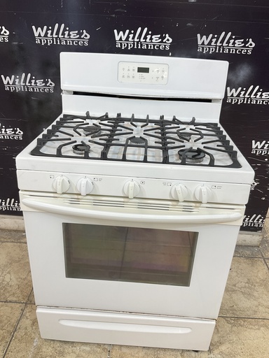 [105193] Frigidaire Used Natural Gas Stove 30inches (white) 