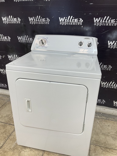 [105204] Whirlpool Used Electric Dryer 220volts (30 AMP) 29inches {3 prong} (white) 