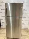 Ge Used Refrigerator Top and Bottom 30x67 (Stainless Steel) 