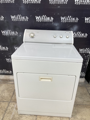 [105208] Whirlpool Used Electric Dryer 220volts (30 AMP) 29inches {4 prong} (White)