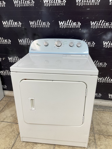 [105216] Whirlpool Used Natural Gas Dryer 29inches (White) 