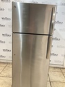 Ge Used Refrigerator Top and Bottom 28x67 (Stainless Steel) 
