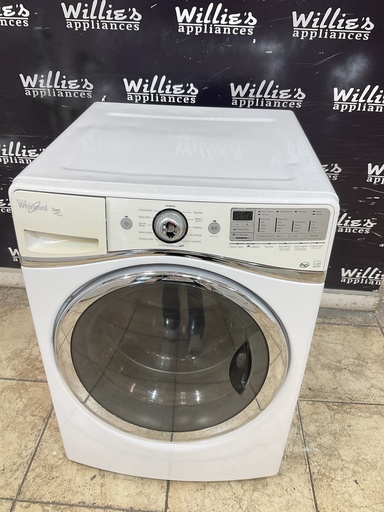[105226] Whirlpool Used Washer Front-load 27inches (white) 