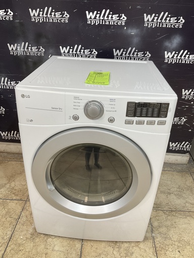 [105251] Lg Used Electric Dryer 220volts (30 AMP) 27inches {3 prong} (White) 