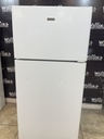 Hotpoint Used Refrigerator Top and Bottom 28x61 1/2” (White) 