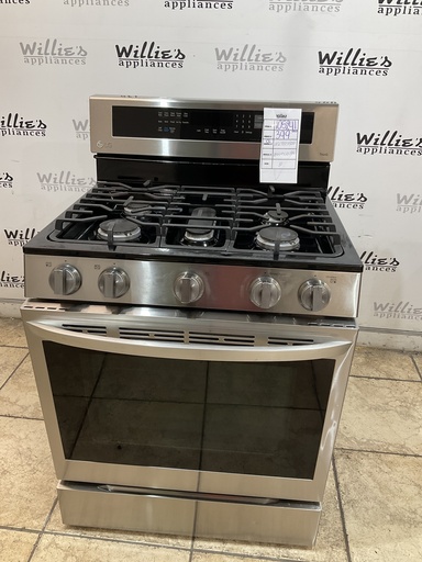 [105241] Lg Used Natural Gas Stove 30inches (stainless steel) 