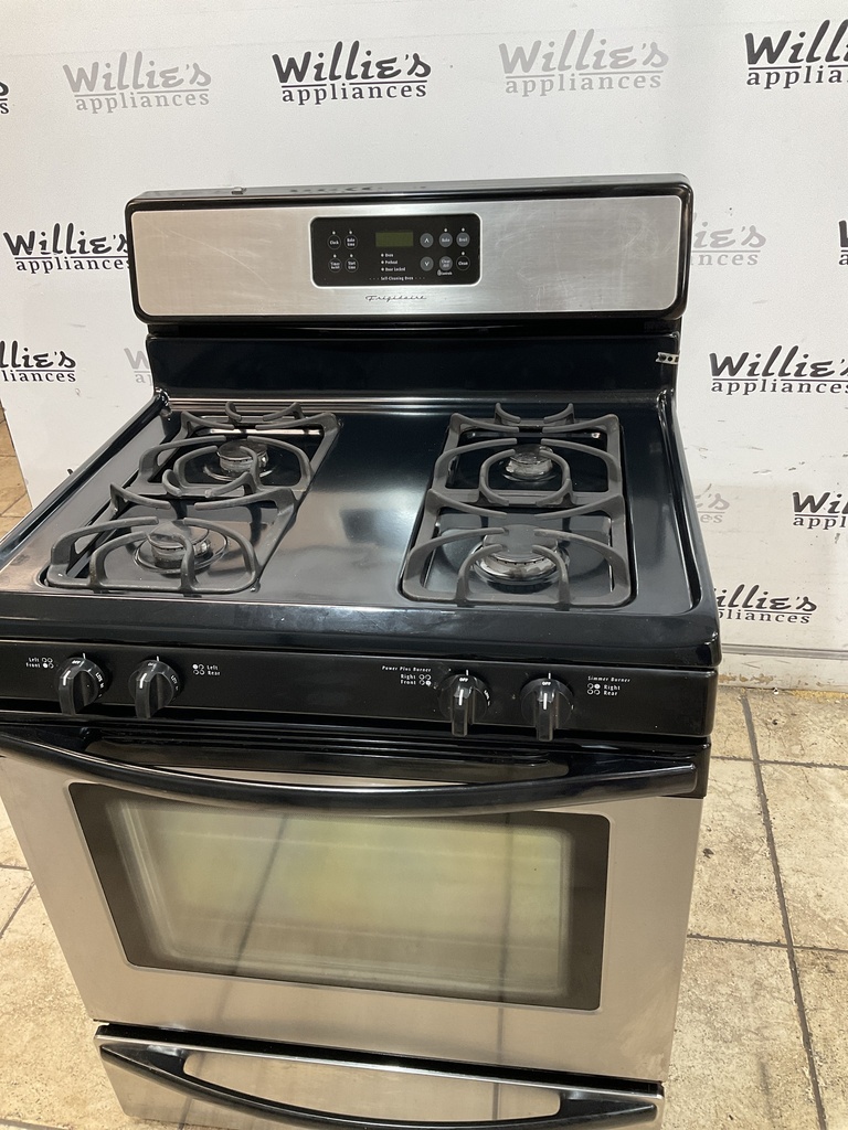 Frigidaire Used Natural Gas Stove 30inches (Stainless Steel) 