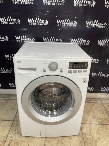 [105267] Lg Used Washer Front-load 27inches (White) 