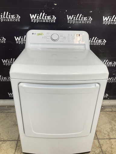[105282] Lg Used Natural Gas Dryer 27inches (White) 
