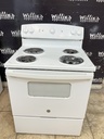 Ge Used Electric Stove 220volts (40/50 AMP) 30inches {no cord} (White) 