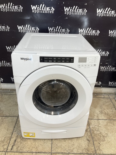 [105392] Whirlpool Used Washer Front-load 27inches (White)