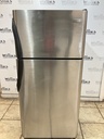 Frigidaire Used Refrigerator Top and Bottom 30x66 1/2” (stainless steel) 