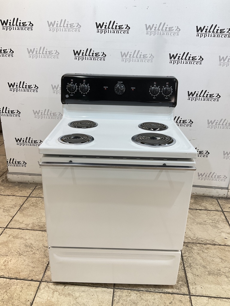 Ge Used Electric Stove 30inches {no cord} 