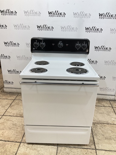 [105388] Ge Used Electric Stove 30inches {no cord} 