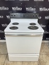 Ge Used Electric Stove 220volts (49/50 AMP)  30inches {no cord} (White) 
