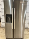 Whirlpool Used Refrigerator Side by Side Counter Depth 36x69 (Stainless Steel) 
