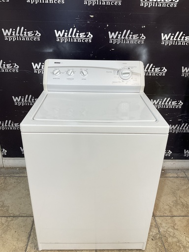 [105432] Kenmore Used Washer Top-load 27inches (white) 